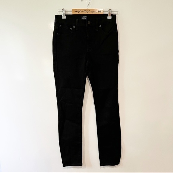 NWT J. Crew black skinny jean in signature stretch - Picture 3 of 13